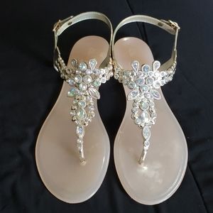 Olivia rhinestone sandals